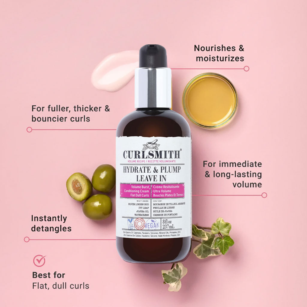 Curlsmith Hydrate And Plump Leave In Conditioning Cream