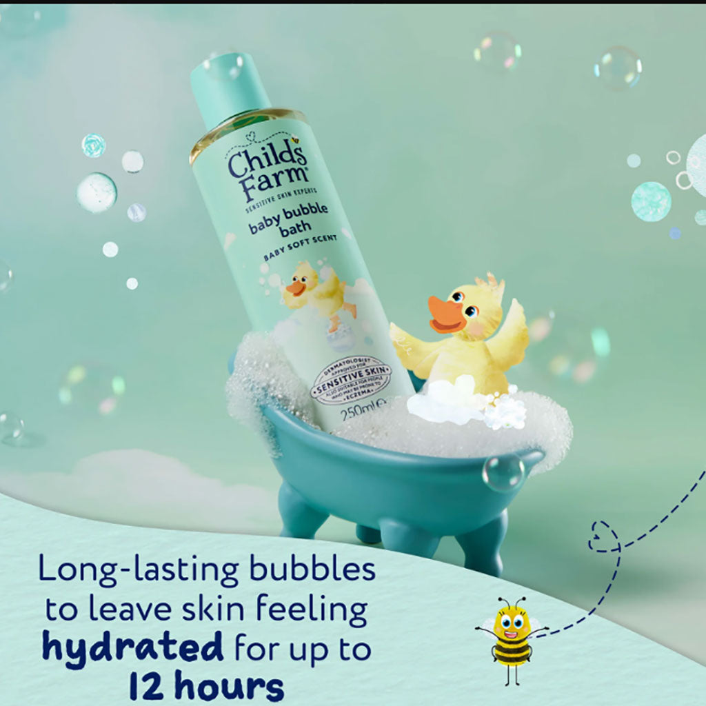Childs Farm Baby Bubble Bath Baby Soft Scent