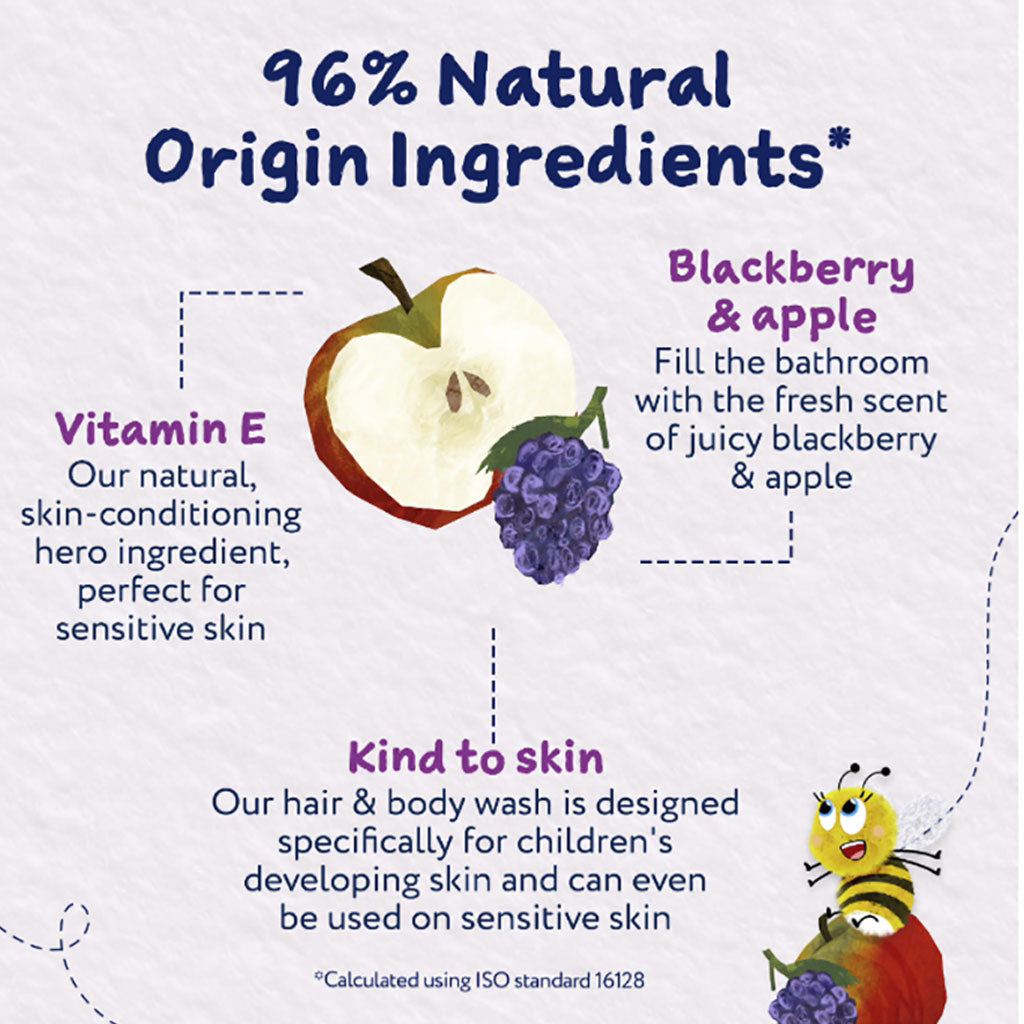 Childs Farm Blackberry Apple Hair And Body Wash
