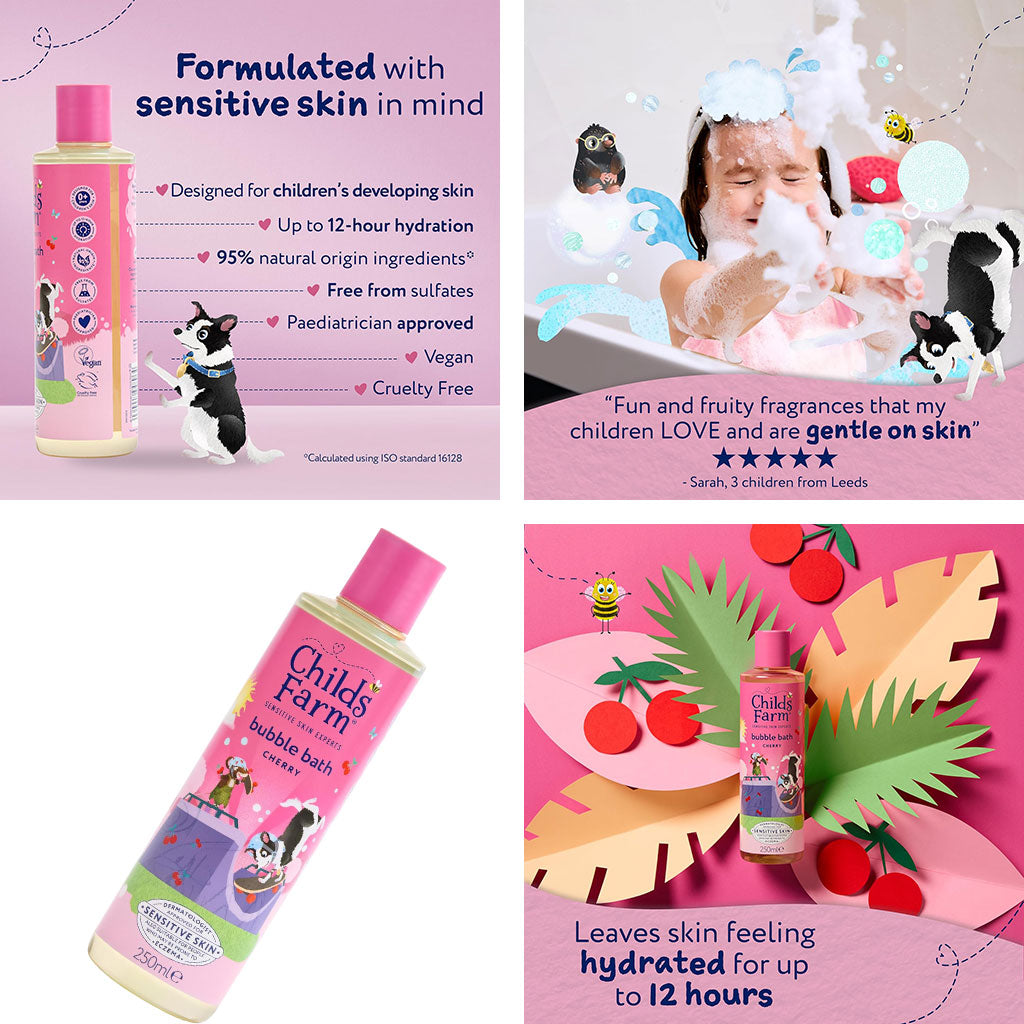 Childs Farm Cherry Bubble Bath