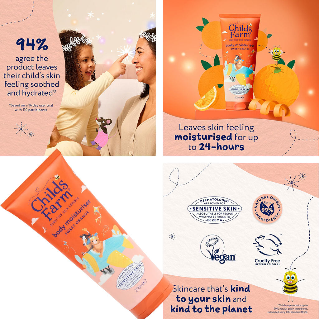 Childs Farm Sweet Orange Body Moisturiser