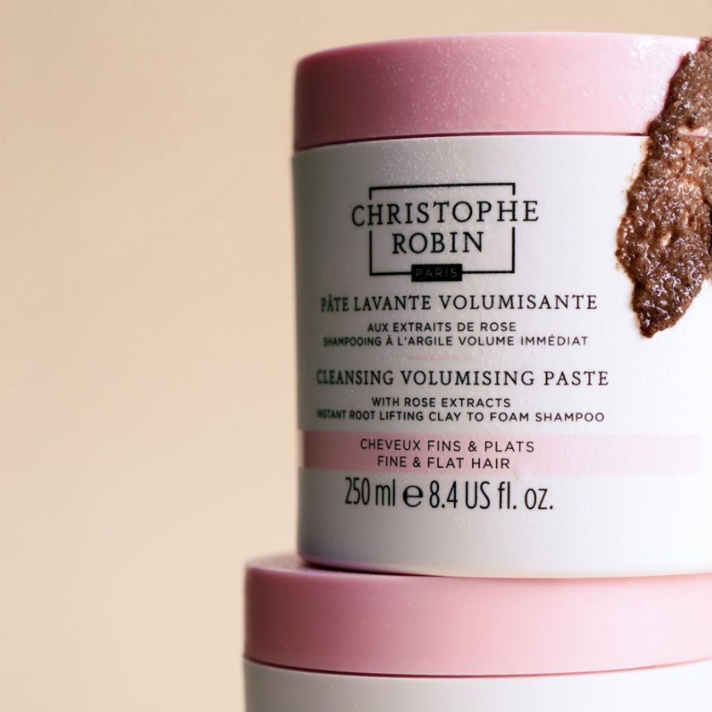 Christophe Robin Cleansing Hair Volumizing Paste With Rose Extracts