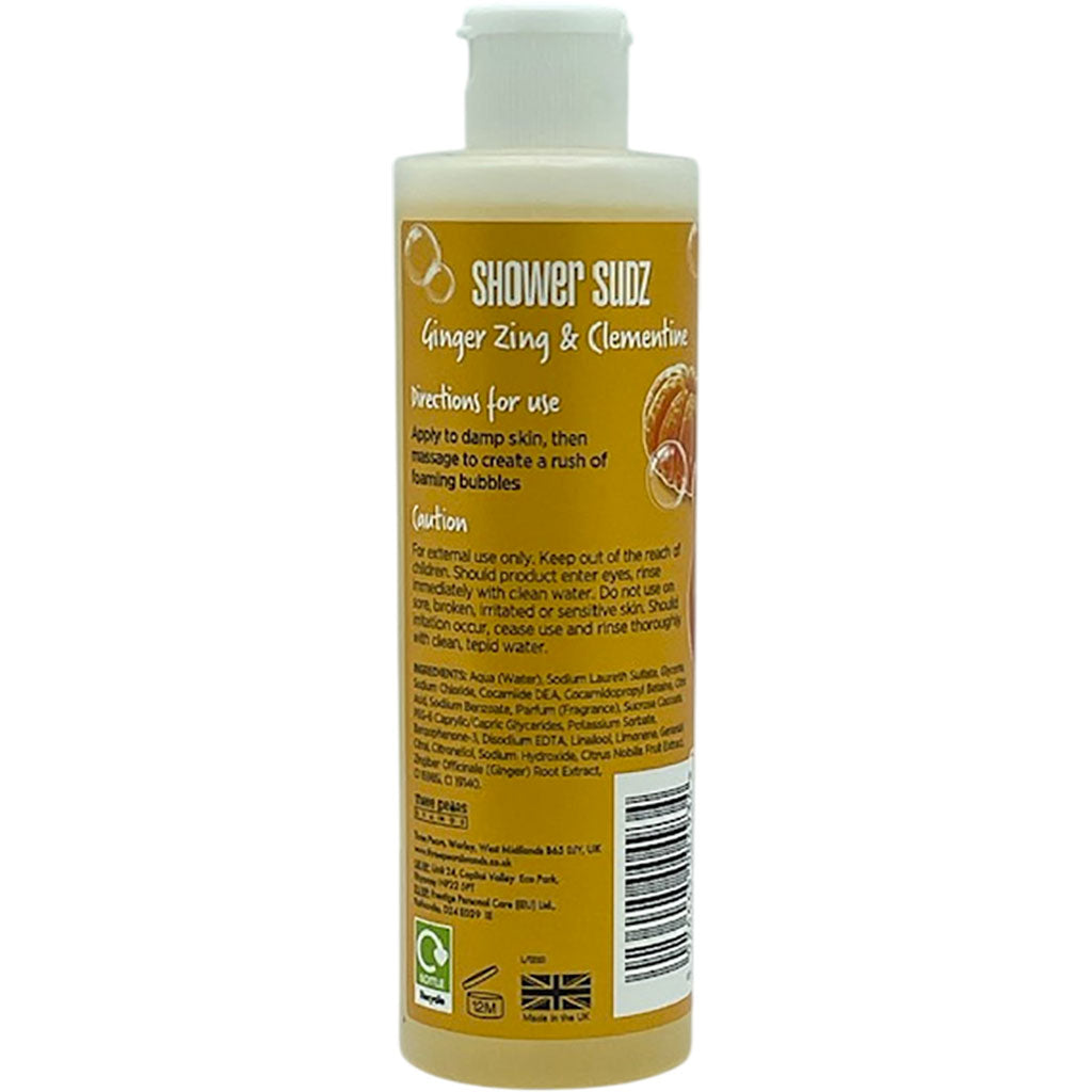 Three Pears Cyclax Fabulous Frangipane Shower Sudz Body Wash