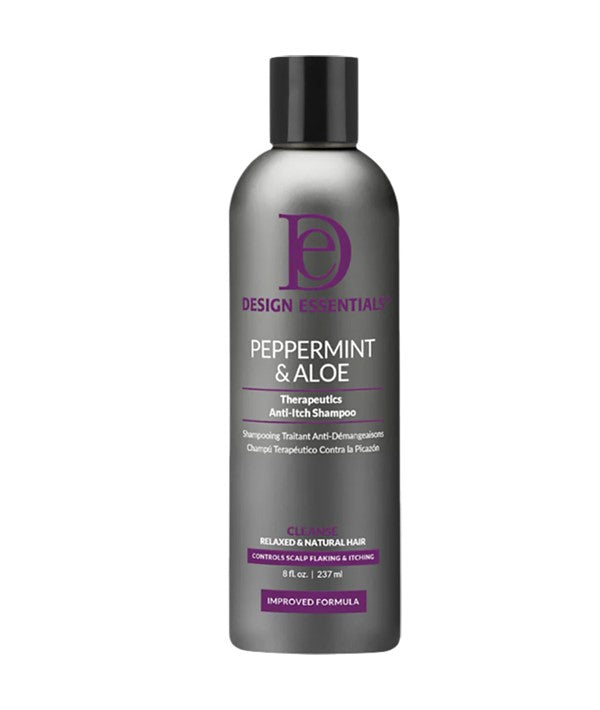 Design Essentials Peppermint And Aloe Therapeutics Anti Itch Shampoo