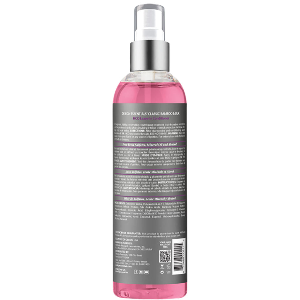 Design Essentials Bamboo And Silk HCO Leave In Conditioner
