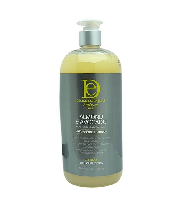 Design Essentials Natural Almond And Avocado Moisturizing Shampoo