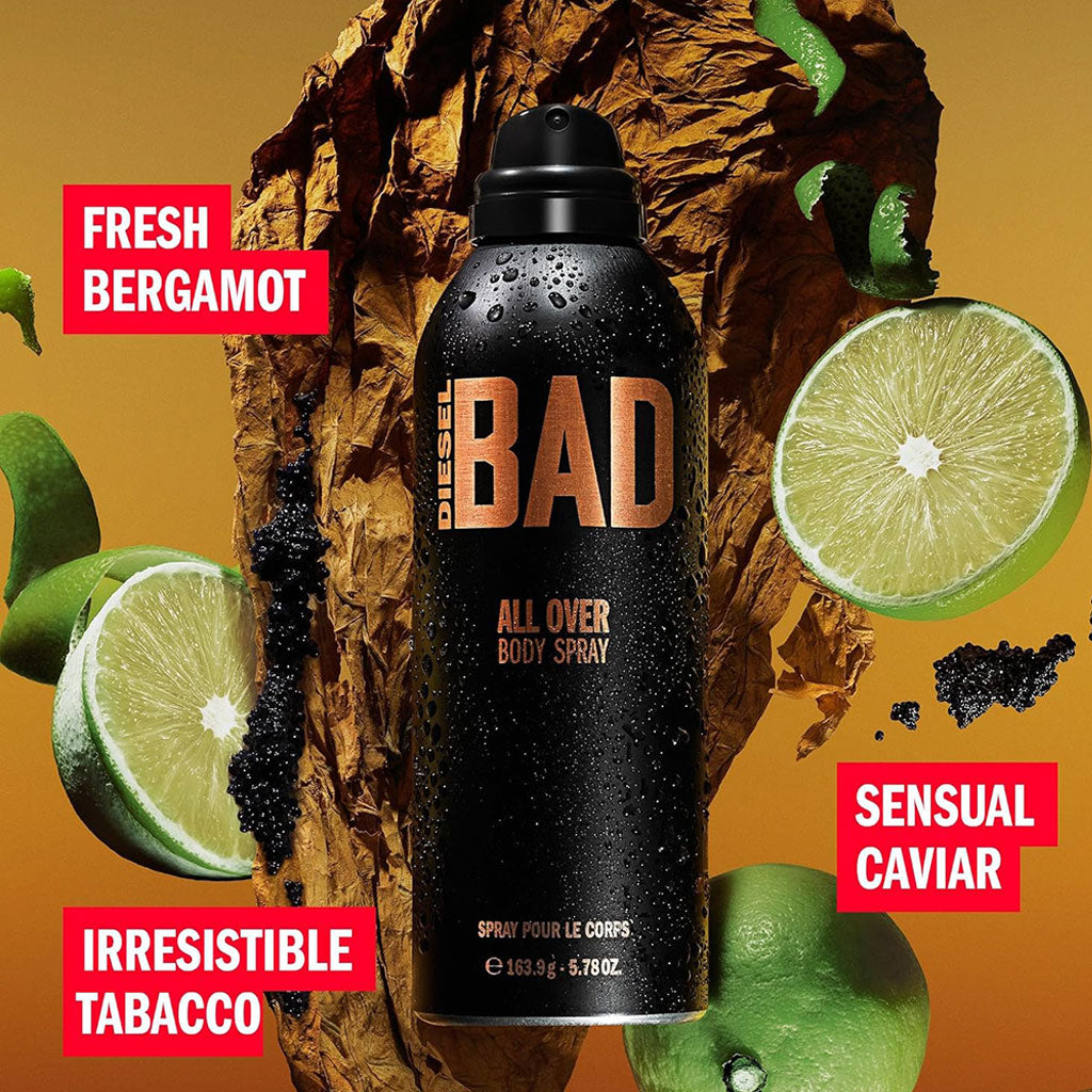 Diesel Bad All Over Body Spray