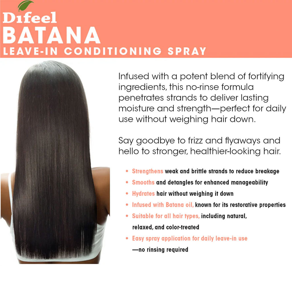 Difeel Batana Leave In Conditioning Spray