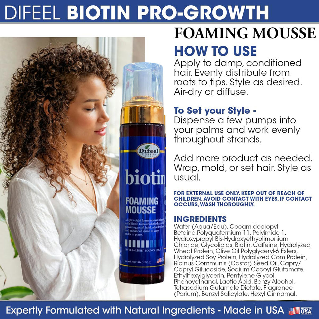 Difeel Biotin Foaming Mousse