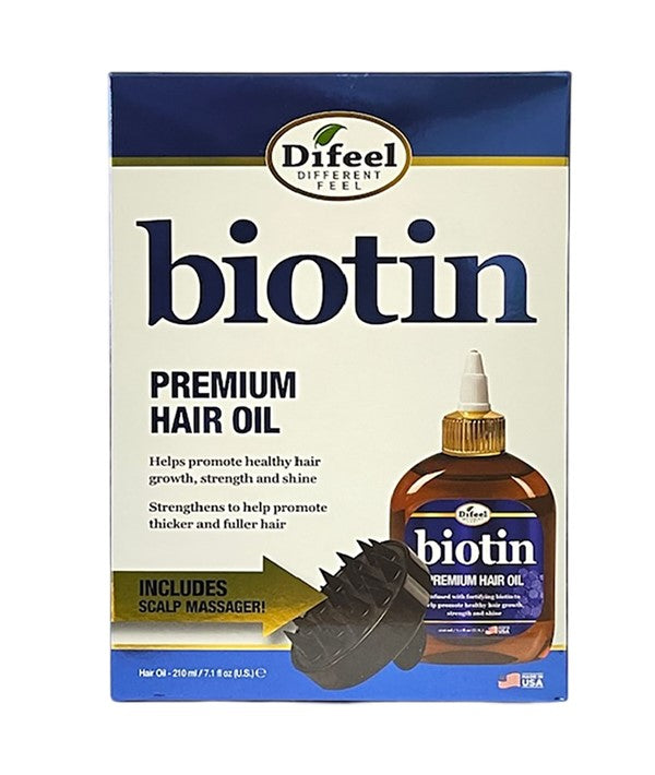 Difeel Biotin Premium Hair Oil With Scalp Massager