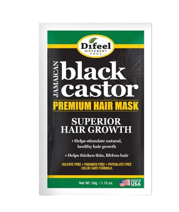 Difeel Jamaican Black Castor Oil Premium Hair Mask Sachet