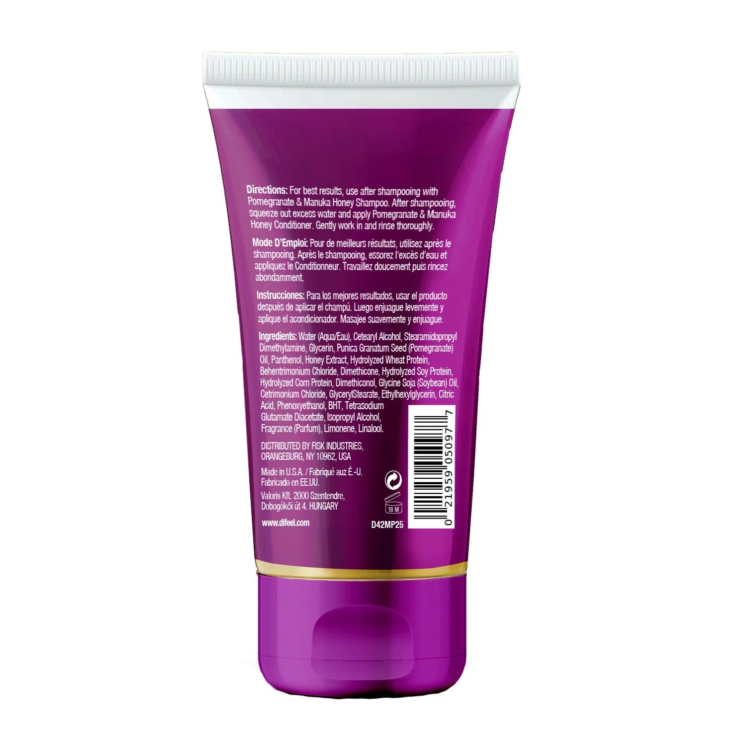 Difeel Pomegranate And Manuka Honey Conditioner