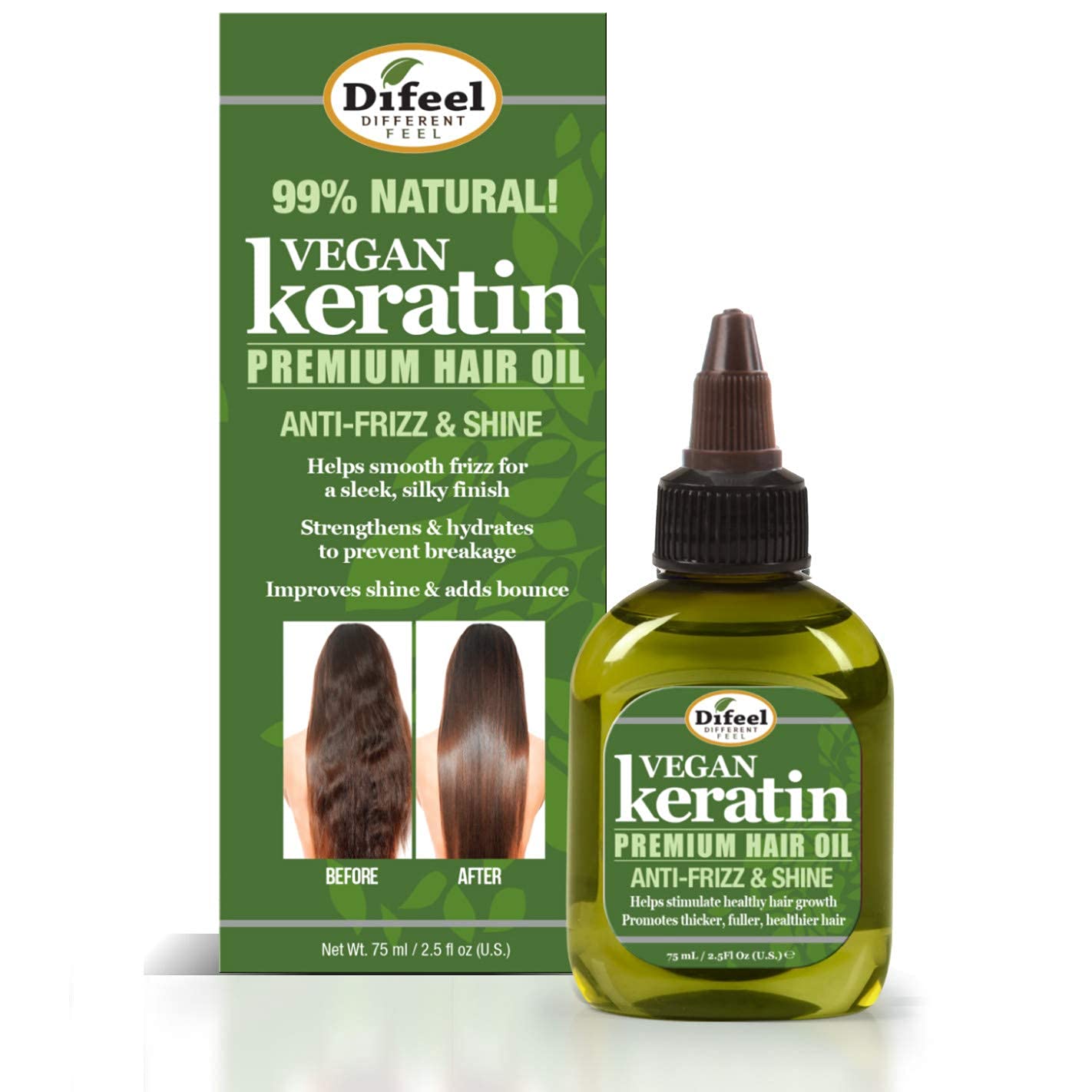 Difeel Vegan Keratin Premium Hair Oil