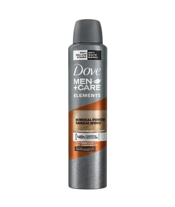 Dove Men Care 48H Mineral Powder And Sandalwood Deo Spray