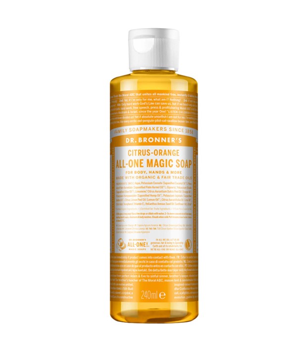 Dr Bronners Citrus Orange All One Magic Soap