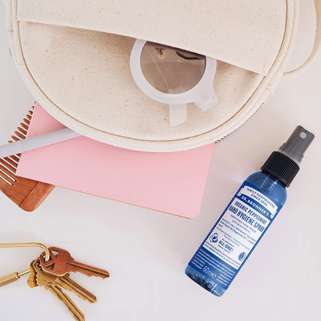 Dr Bronners Organic Peppermint Hand Cleansing Spray