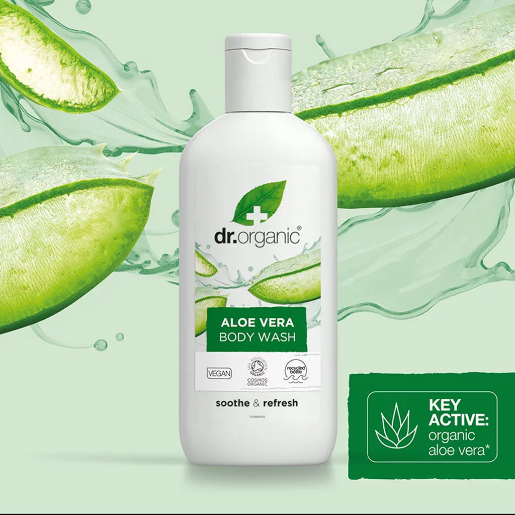 Dr Organic Aloe Vera Soothe And Restore Body Wash