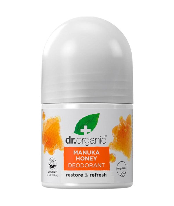 Dr Organic Manuka Honey Restore And Refresh Deodorant Roll On