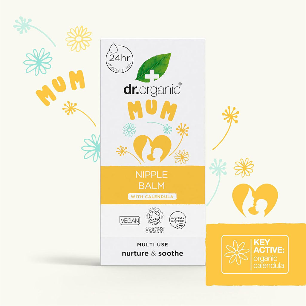 Dr Organic Mum Nipple Balm With Calendula Nurture And Soothe