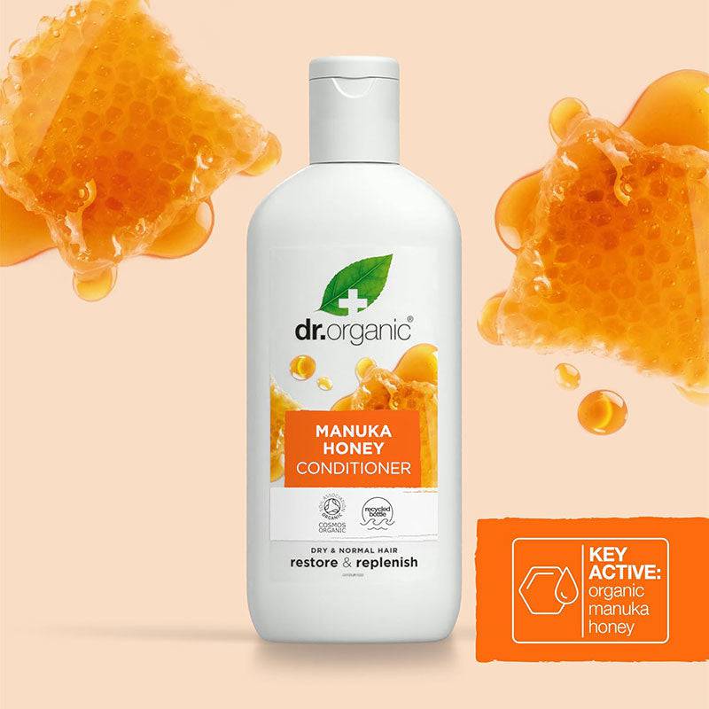 Dr Organic Organic Restore And Replenish Manuka Honey Conditioner