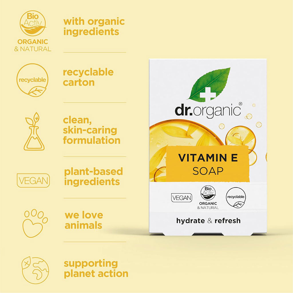 Dr Organic Vitamin E Soap