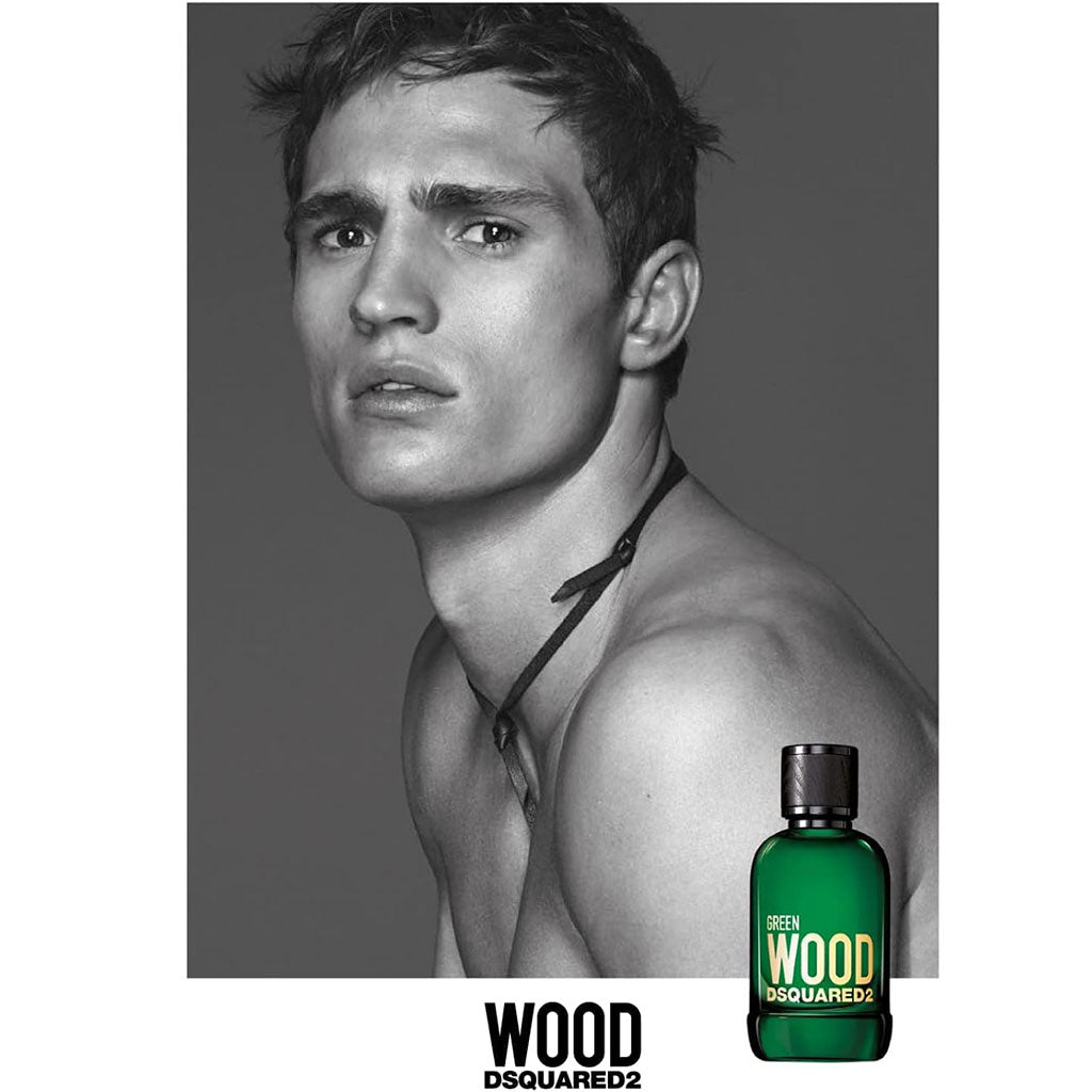 Dsquared2 Green Wood Eau De Toilette For Men