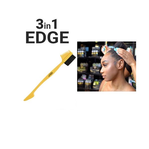 EBIN New York 24 Hour Edge Tamer 3 In 1 Edge Brush Regular Type EBNRT3