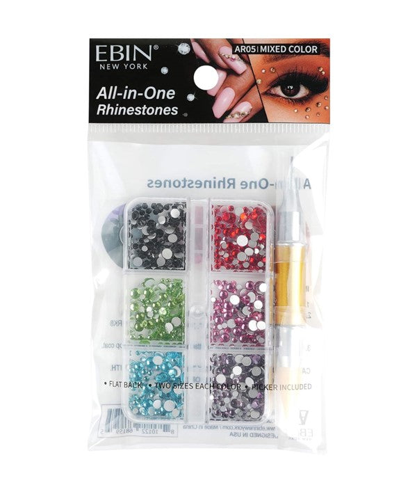 EBIN New York All In One Rhinestones AR05 Mixed Color