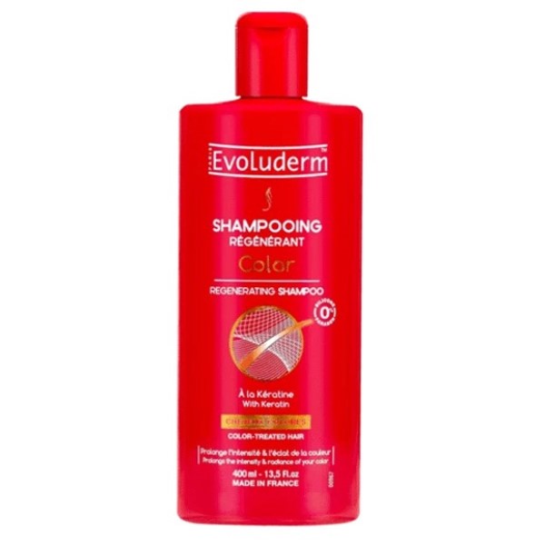Evoluderm Regenerating Color Shampoo With Keratin