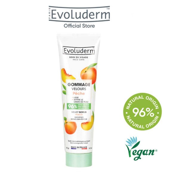 Evoluderm Gommage Velvet Scrub With Peach