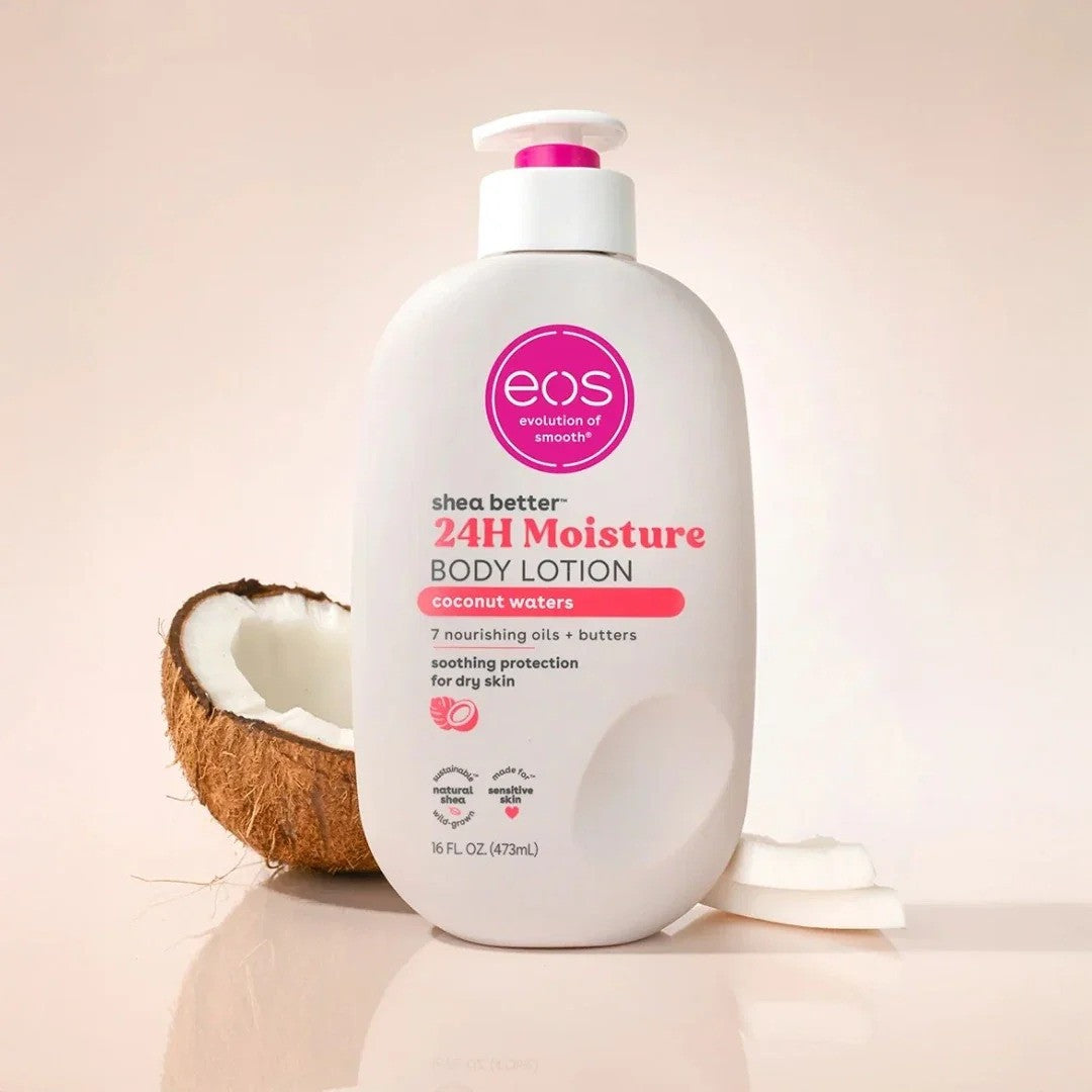 EOS Shea Better 24H Moisture Coconut Water Body Lotion