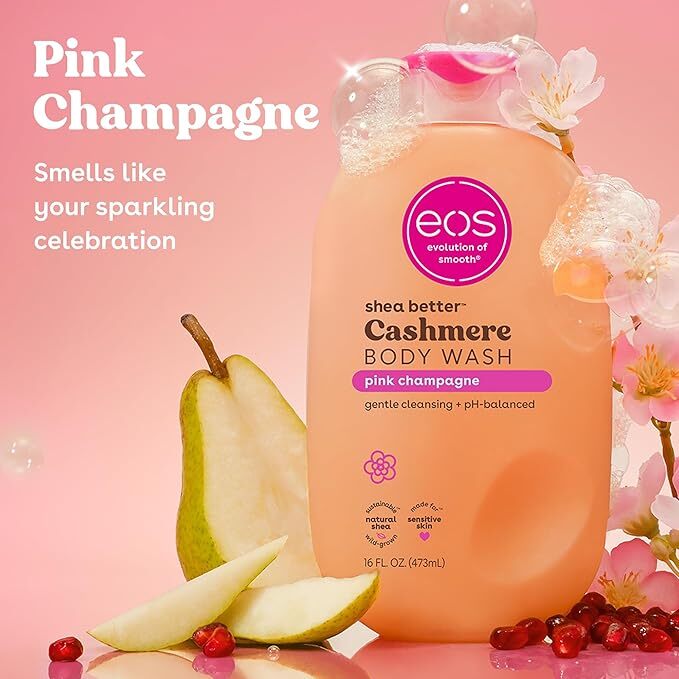 EOS Shea Better Cashmere Pink Champagne Body Wash