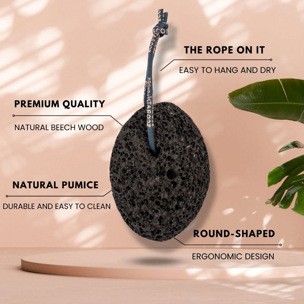 Eco Bath London Natural Black Pumice Stone