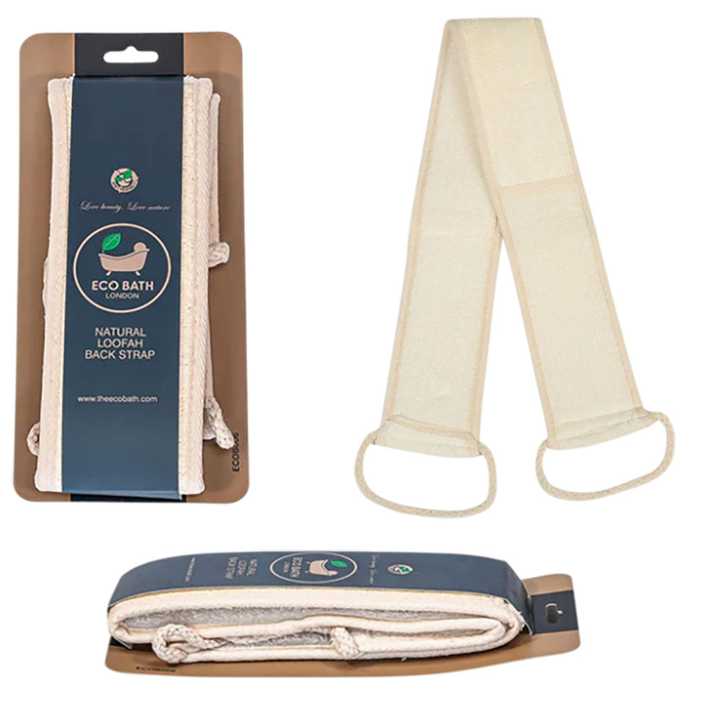 Eco Bath London Natural Loofah Back Strap