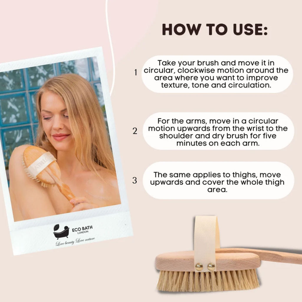 Eco Bath London Natural Sisal Body Brush