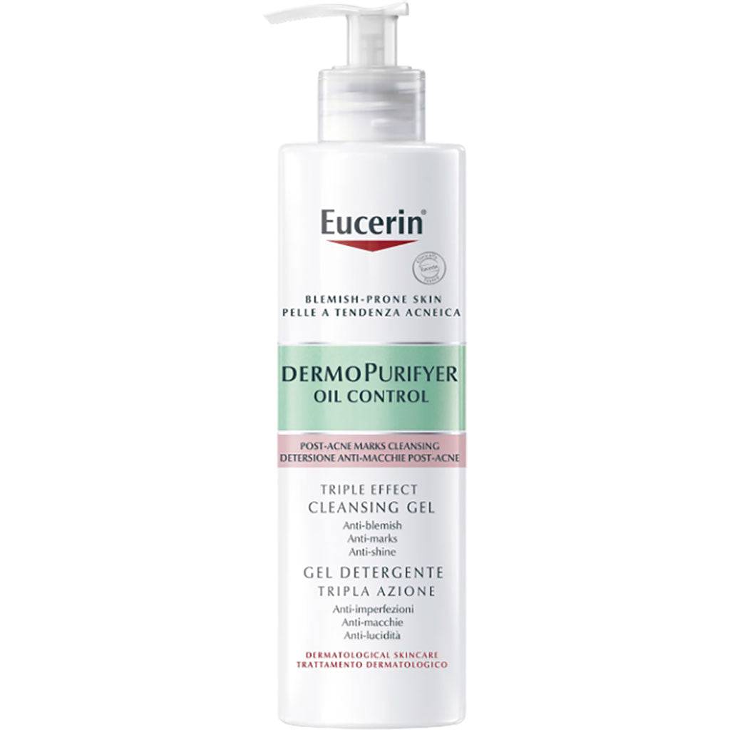 Eucerin Dermo Purifyer Oil Control Triple Effect Cleansing Gel