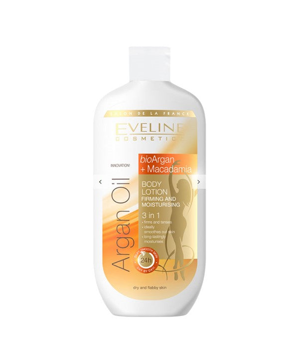 Eveline Argan Oil 3 In 1 Firming Moisturising Body Lotion