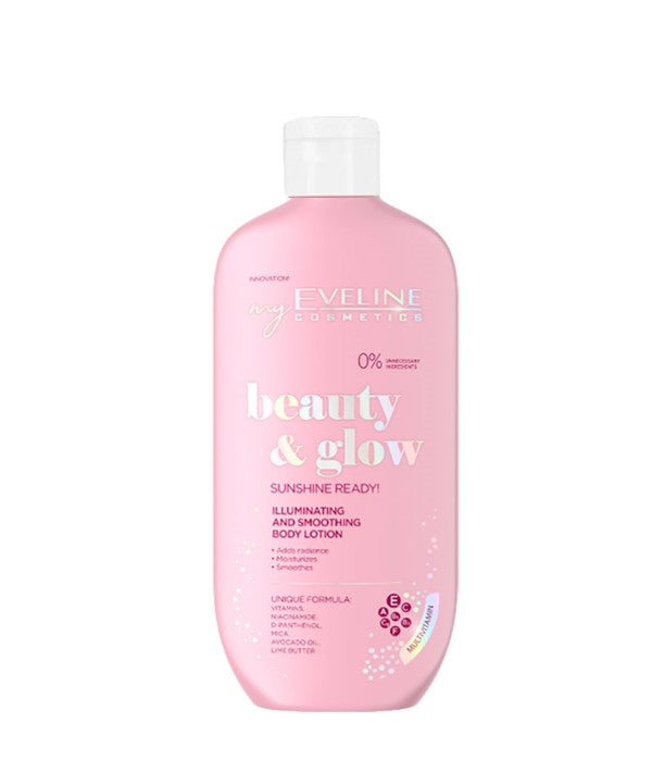 Eveline Beauty Glow Sunshine Ready Illuminating Smoothing Body Lotion