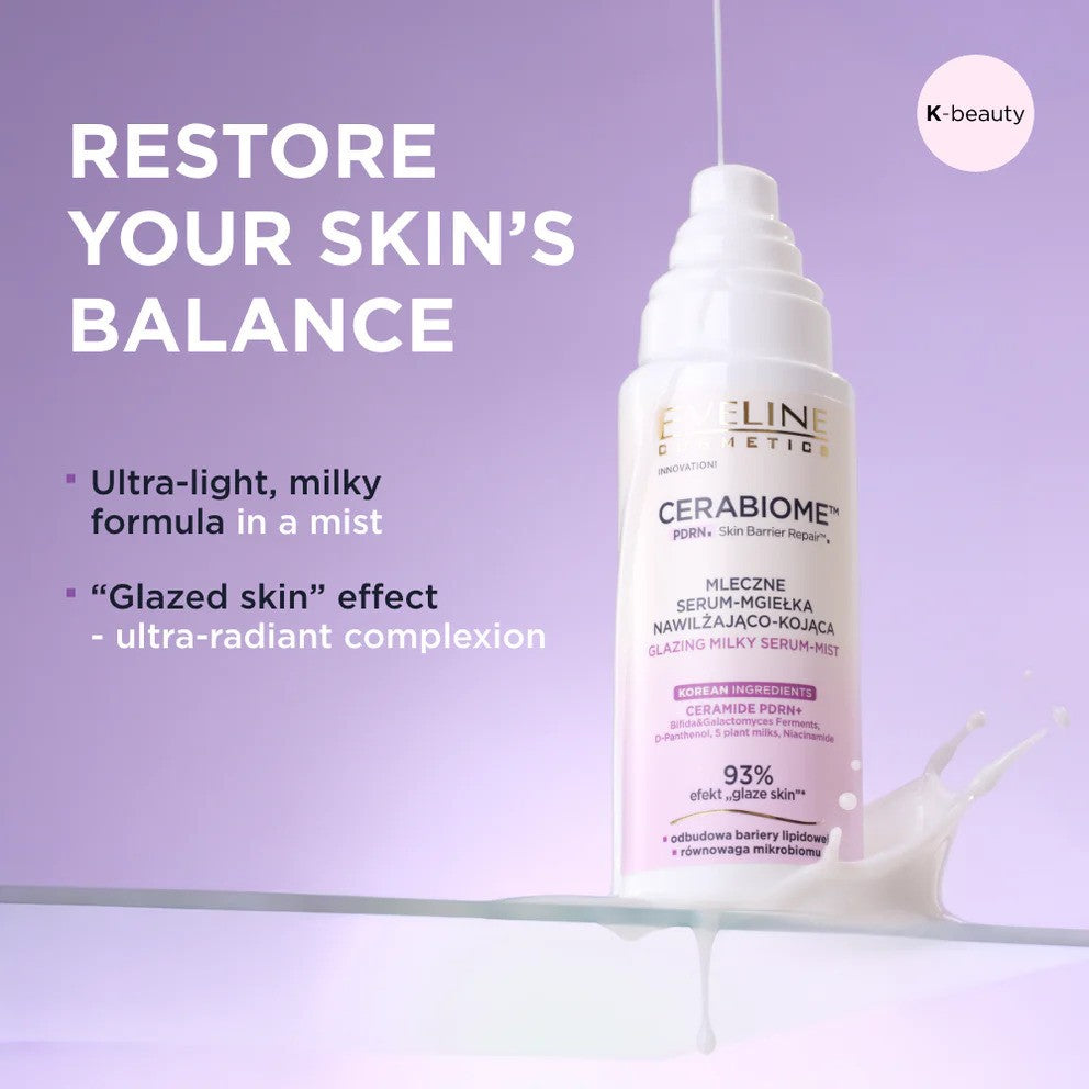 Eveline Cerabiome Glazing Milky Serum Mist