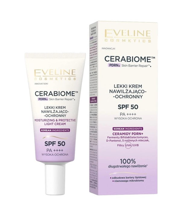 Eveline Cerabiome Moisturizing Protective Light Cream SPF50