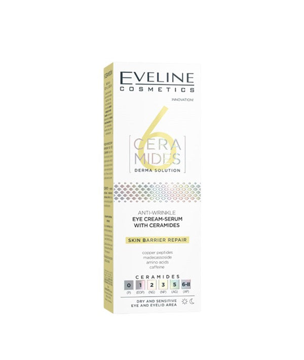 Eveline Ceramides Anti Wrinkle Eye Cream Serum