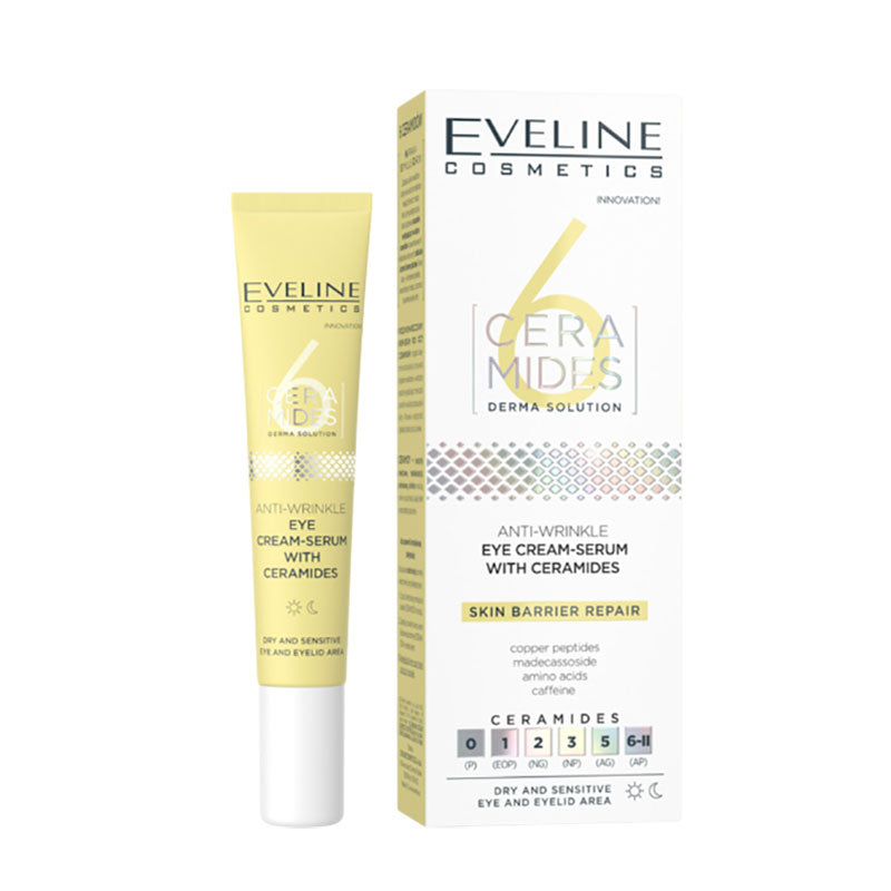 Eveline Ceramides Anti Wrinkle Eye Cream Serum