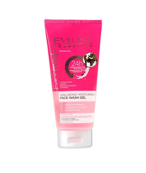 Eveline Facemed Hyaluronic Moisturising Face Wash Gel