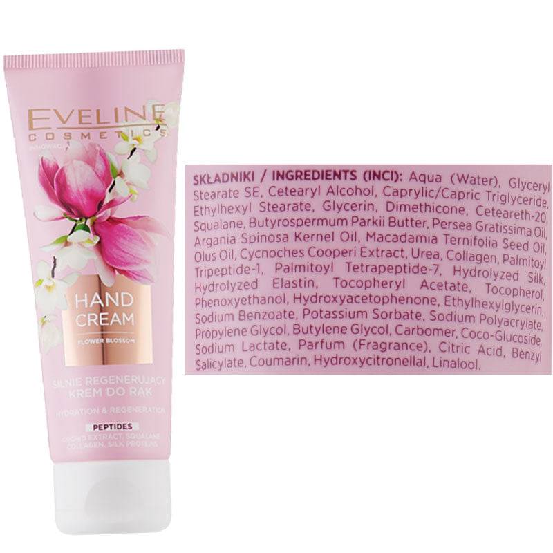 Eveline Flower Blossom Peptides Intensely Regenerating Hand Cream