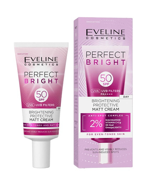 Eveline Perfect Bright Brightening Protective Matt Cream 50 SPF