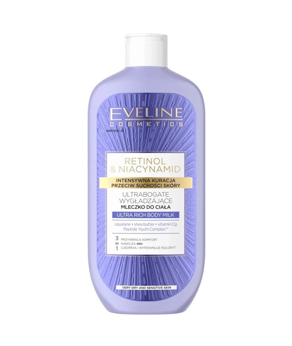 Eveline Retinol And Niacynamid Ultra Rich Body Milk