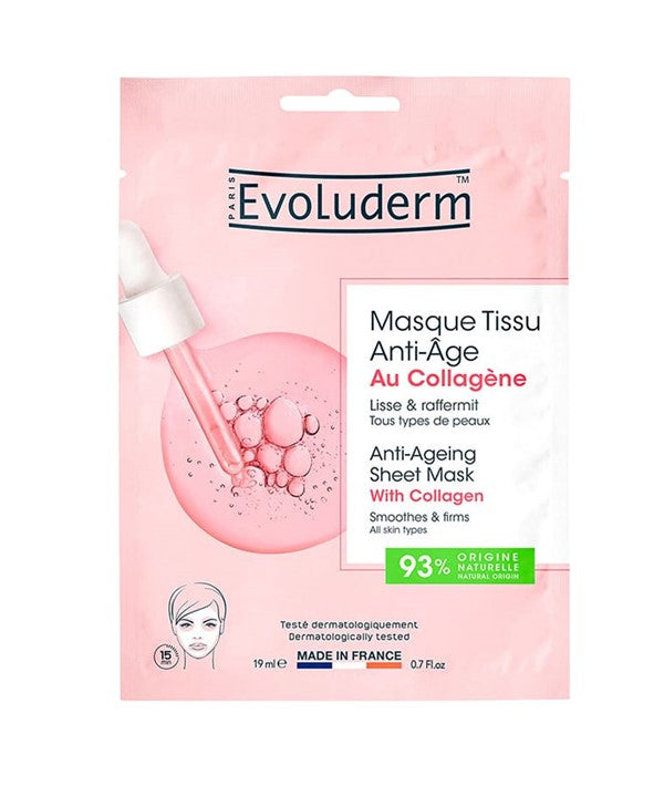 Evoluderm Anti Ageing Collagen Sheet Mask
