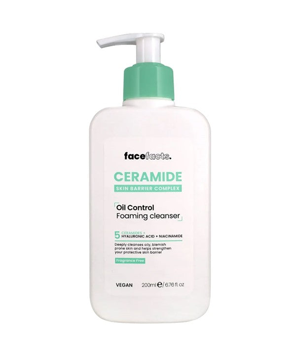 Face Facts 5 Ceramide Oil Control Foaming Cleanser