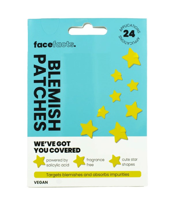 Face Facts Blemish Patches Yellow Stars