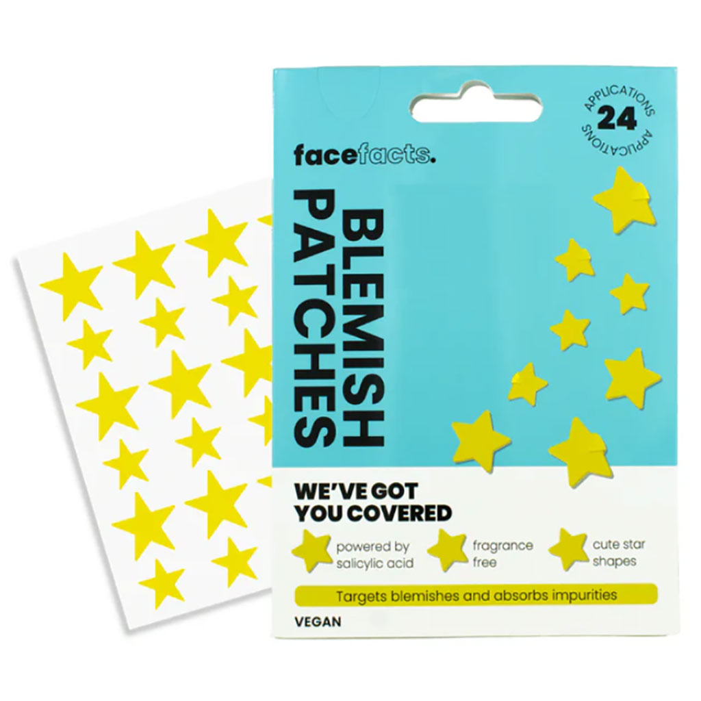 Face Facts Blemish Patches Yellow Stars